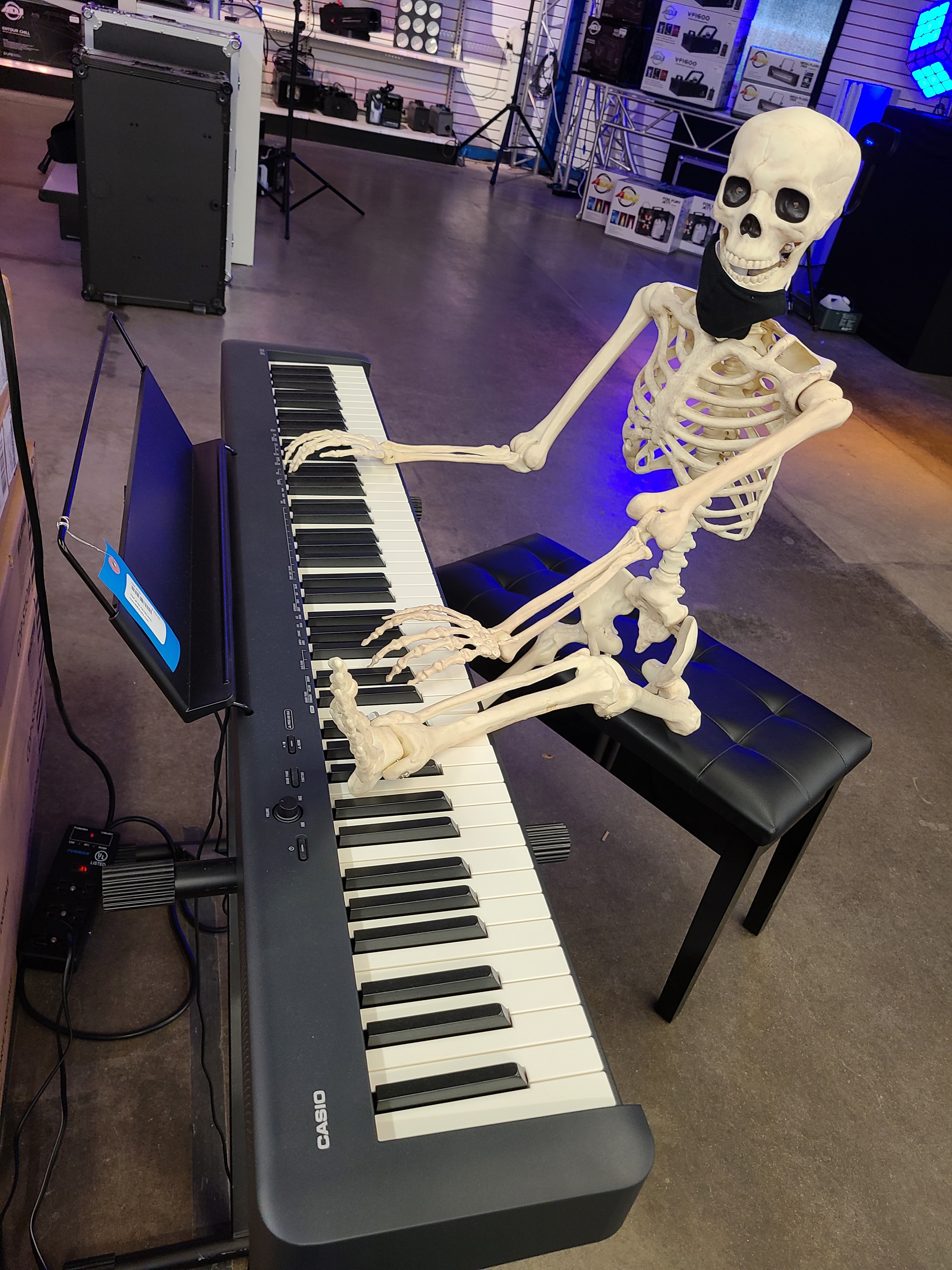It's Skelton John on the Casio digital piano! - EMI Audio