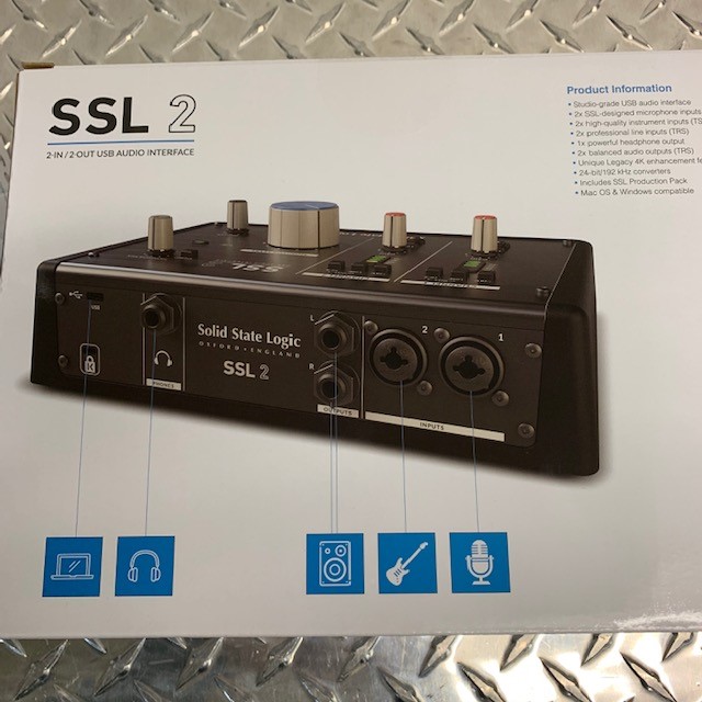 Solid State Logic SSL2 and the SSL 2+ Audio Interfaces